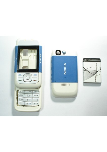 Nokia 5200 Kasa Kapak Tuş Takımı+Bl-5b Batarya fiyatları