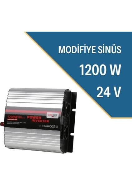 1200W-24V Modifiye Sinüs Inverter