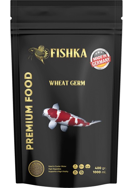 Wheat Germ 1000 ml Koi Japon Balık Yemi