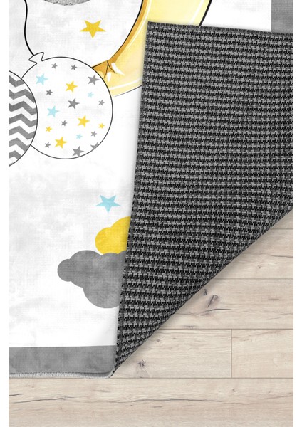 Sevimli Balonlu Fil Bambu Çocuk Odası Halısı fiyatları