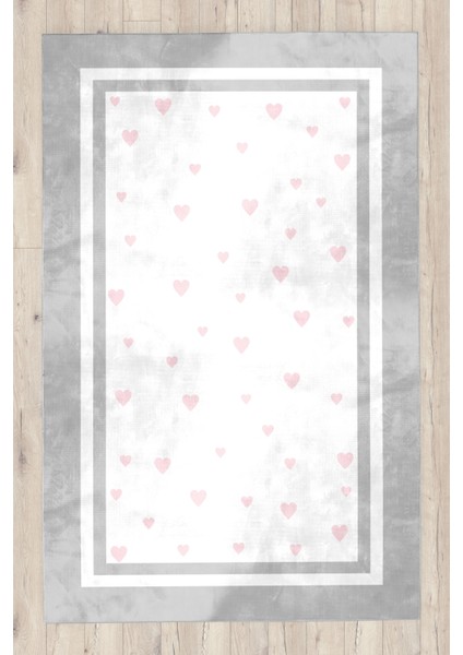 Kalpli Bambu Çocuk Odası Halısı