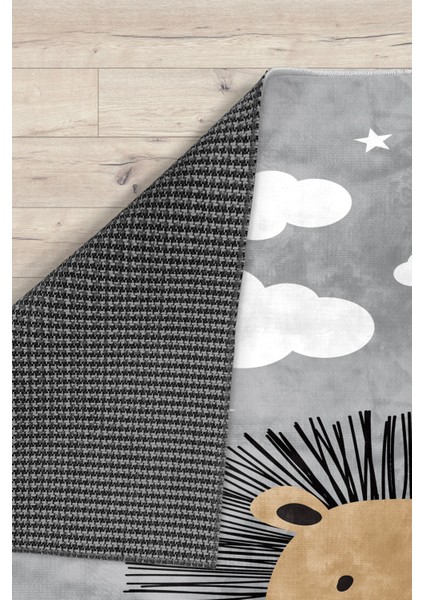 Sevimli Aslan Bambu Çocuk Odası Halısı fiyatları