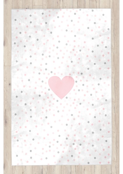 Kalpli Bambu Çocuk Odası Halısı