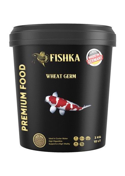 Wheat Germ 10L 3kg Koi Japon Balık Yemi