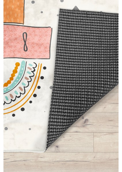 Kaoli Seksekli Bambu Çocuk Odası Halısı fiyatları