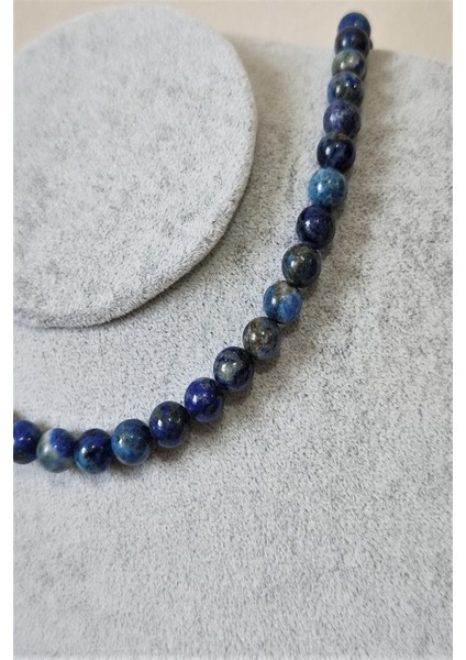 8 mm Lapis Lazuli Doğal Taş Kolye fiyatları