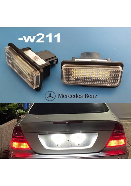 Mercedes W211 Plaka Aydınlatma LED - W211 Plaka LED Lamba E200 E270 E280 E320