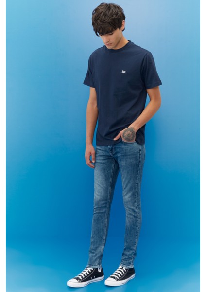 Malone Skinny Slim Fit Dar Kesim Normal Bel Esnek Jean Kot Pantolon fiyatları