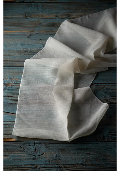 Taç Alaçam 1/2,5 Normal Pile Tül Perde Tek Kanat - Krem 110 x 240 cm fiyatları