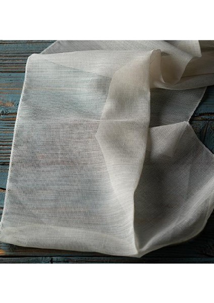 Taç Alaçam 1/2,5 Normal Pile Tül Perde Tek Kanat - Krem 110 x 240 cm indirimleri