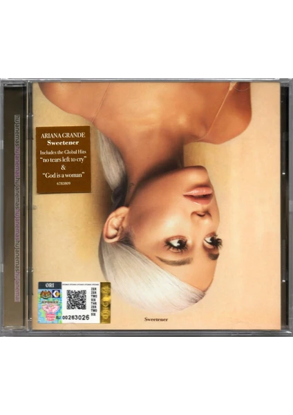 Ariana Grande / Sweetener (Cd)(Dikkat Plak Değildircd)