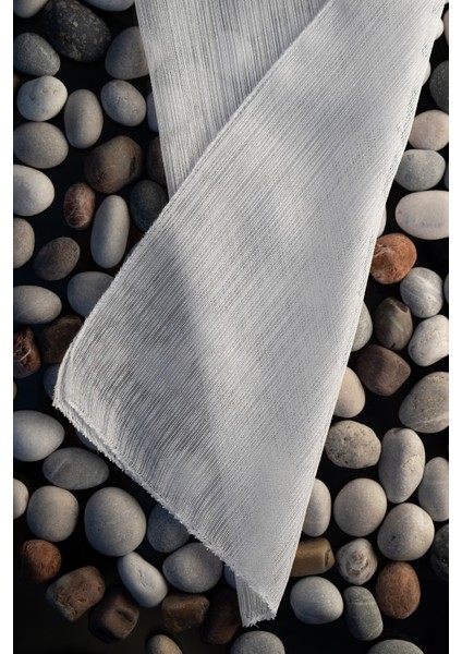 Taç Amanos 1/2 Seyrek Pile Tül Perde Tek Kanat - Beyaz 100 x 250 cm fiyatları