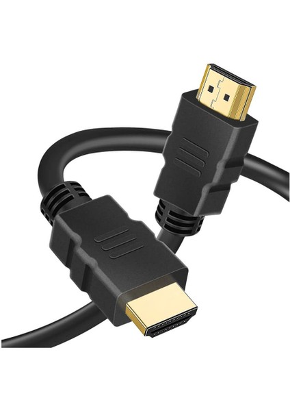HDMI Kablo 4K 3D Ağ Destekli Altın Uçlu 4K 60Hz 18G Bps Ultra Hd 4K Ethernet HDMI Kablosu - 10 mt
