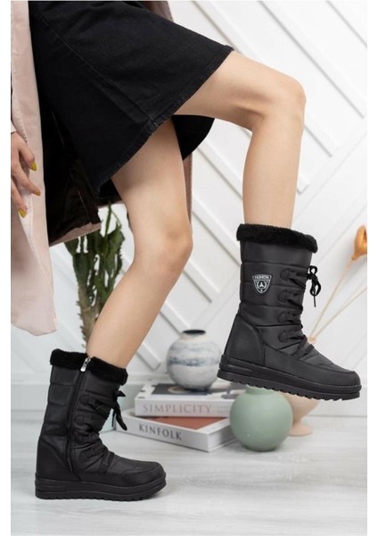 0995 Kadın Kar Botu Yünlü Bayan Bot modelleri