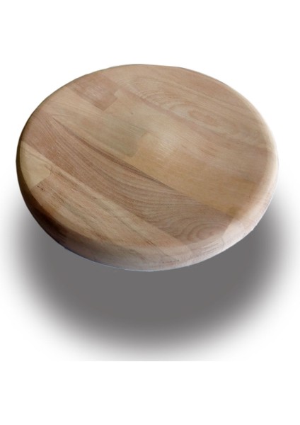Şadırvan Oturağı 29 x x cm Kayın Yuvarlak Tabure Üstü 29 cm Çap