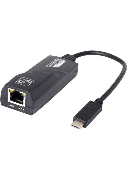 Type-C Ethernet 10/100/1000 Çevirici Type C RJ45 USB 3.1 Arayüzü (Usb C RJ45) Gigabit Lan Network