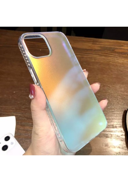 Apple iPhone 13 Hologram Renk Geçişli Yüksek Kalite Tasarım Kılıf
