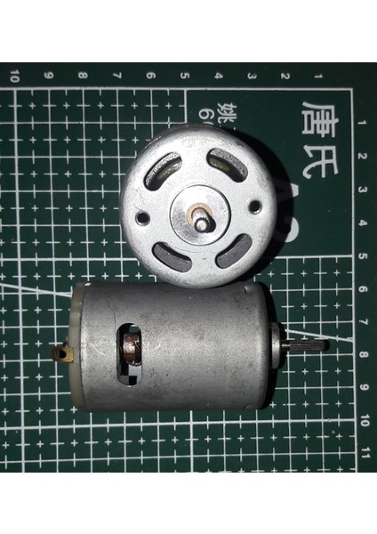 RS540 Dc 6-24V (Çap 36MM) Yüksek Torklu Motor