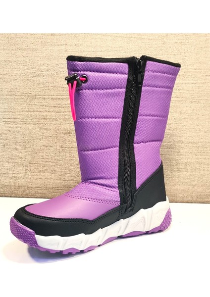 Molina Çocuk Kar Botu Mor modelleri