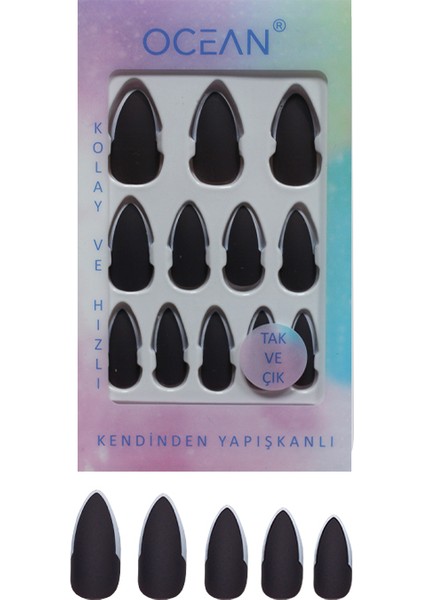 Takma Tırnak Tak Ve Çık Kendinden Yapışkanlı - 725