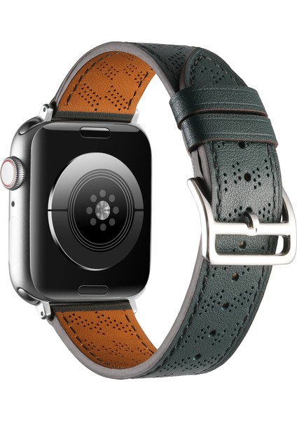 Apple Watch Ultra 49 mm Için Krd-76 Delikli Pu Deri Kordon-Kayış modelleri