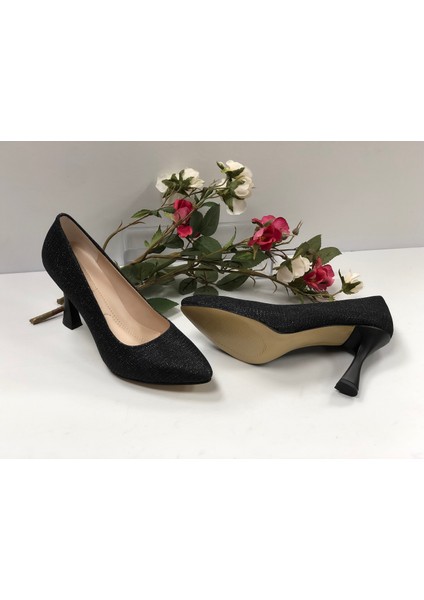 Yeni Model 9 cm Kadeh Topuk Bayan Stiletto Ayakkabı