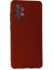 Samsung Galaxy A72 Kılıf Premium Rubber Silikon - Bordo Mrayd 2