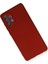 Samsung Galaxy A72 Kılıf Premium Rubber Silikon - Bordo Mrayd 3