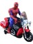 Medska Spiderman Pilli Işıklı Motorlu Örümcek Adam , Spıderman , Motar, Motorsiklet Y058 2