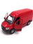 Metal Kırmızı Mercedes Benz Sprinter Panel Van 1:36 Çek Bırak Model Metal Oyuncak Araba 3