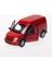 Metal 1:36 Ölçek Çek Bırak Ford Transit Connect Kırmızı 1:36 Ölçek Ford Transit 2