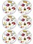 Popart Servis Tabağı 6 Lı Set 26 cm 1