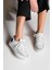 Marjin Kadın Sneaker Kalın Taban Spor Ayakkabı Loske