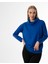 Degaje Yaka Oversize Basic Saks Bayan Kazak 2