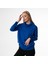 Degaje Yaka Oversize Basic Saks Bayan Kazak 4