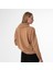 Degaje Yaka Oversize Basic Karamel Bayan Kazak 5