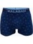 Erkek Desenli 3 Lü Paket Modal Boxer 3M252 4