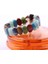 Sertifikalı Lapis Apatit Aventurin Jasper Yeşim Kaplan Gözü 9X14 mm Doğal Taş Bileklik 1
