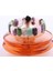 Sertifikalı Rodonit Aventurin Dumanlı Kuvars Yeşim Ametist Pembe Kuvars 9X14 mm Bileklik 3