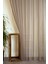 Etamin Tül Kahve 1-2 Seyrek Pile 100X260 1