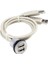 Schlegel RRJ_2USB Ankastre Çiftli USB Çıkışı Kablolu 1