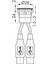 Schlegel RRJ_2USB Ankastre Çiftli USB Çıkışı Kablolu 2