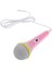 Çocuklar Müzikal Eğitim Oyuncak 3.5mm Masaüstü Bilgisayar Mikrofon Pembe (Yurt Dışından) 4