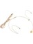 Xlr Teleskopik ve Katlanabilir Kulak Hook Headworn Microfon Mic Sepet 3pin (Yurt Dışından) 4
