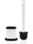 Oval Elite Silikon Tuvalet Fırçası Siyah 3