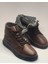 Çbn Taba Erkek Bot Fermuarlı Içi Kürklü Hakiki Deri 1020 3
