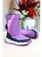 1490 Anatomik Tabanlı Çocuk Kar Botu - NKT01490-MOR-31 1