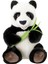 Animals Of The World Bambulu Oturan Panda Peluş 30 cm 1