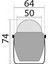 Marine Osculati Finder Pusula 2" 12V LED Aydınlatma 74X64MM 2