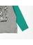 Erkek Bebek Bisiklet Yaka Yırtmaç Detaylı T-Shirt 3